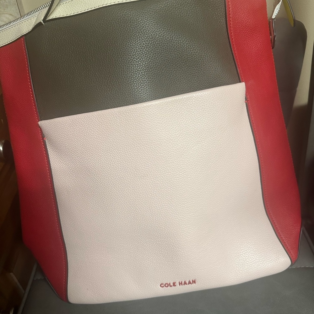 Cole Haan Women's Red and Pink Bag